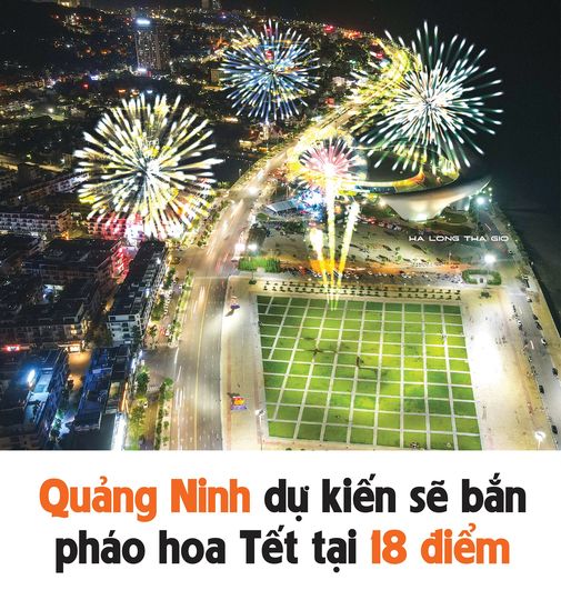 các địa điểm bắn pháo hoa tết 2021 tại Hạ Long Quảng Ninh