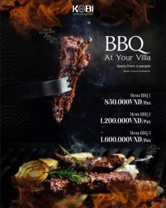 BỮA TIỆC BBQ BÙNG NỔ VỊ GIÁC