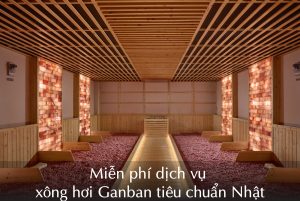 dịch vụ xông hơi Ganban tiêu chuẩn Nhật Bản